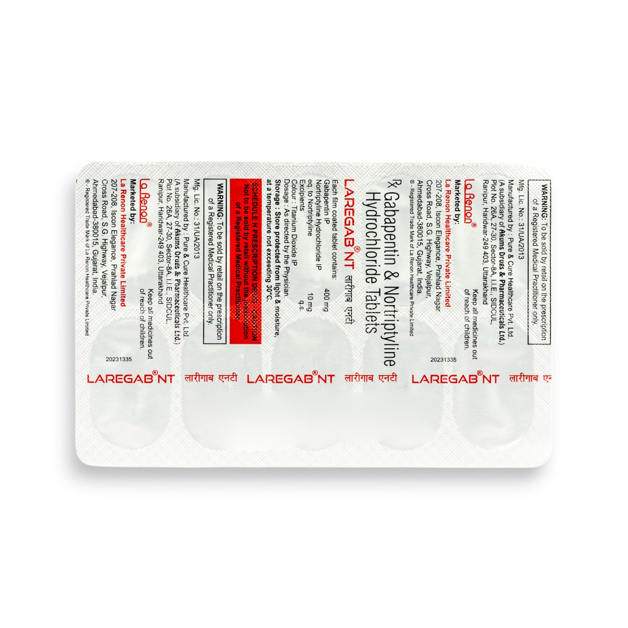 Laregab NT Tablets
