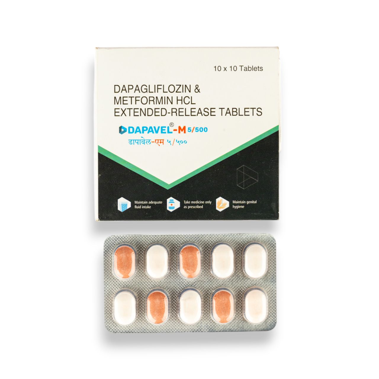 Dapavel-M 5/500 Tablets ER