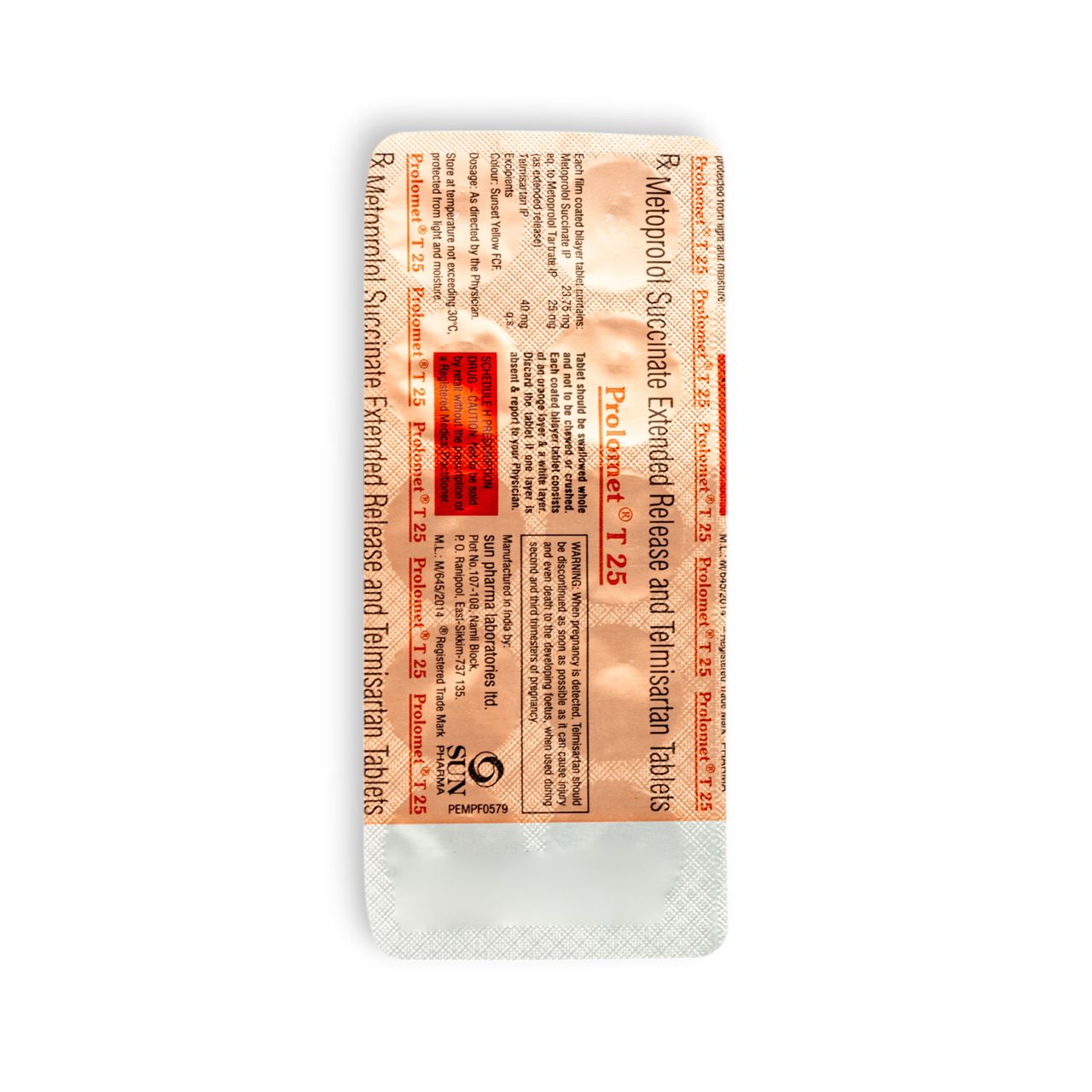 Prolomet T 25 Tablet