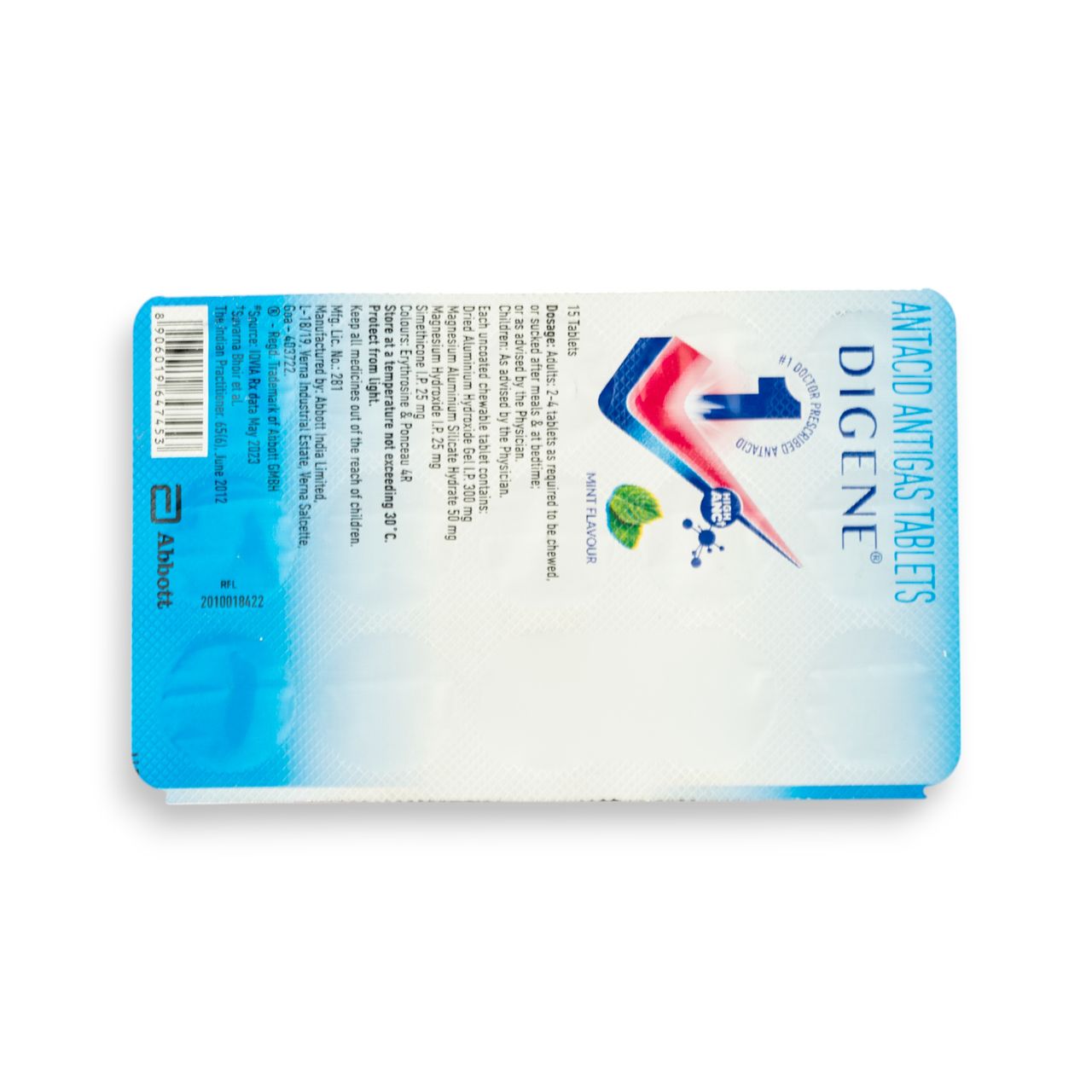 Digene Mint Tablet 15