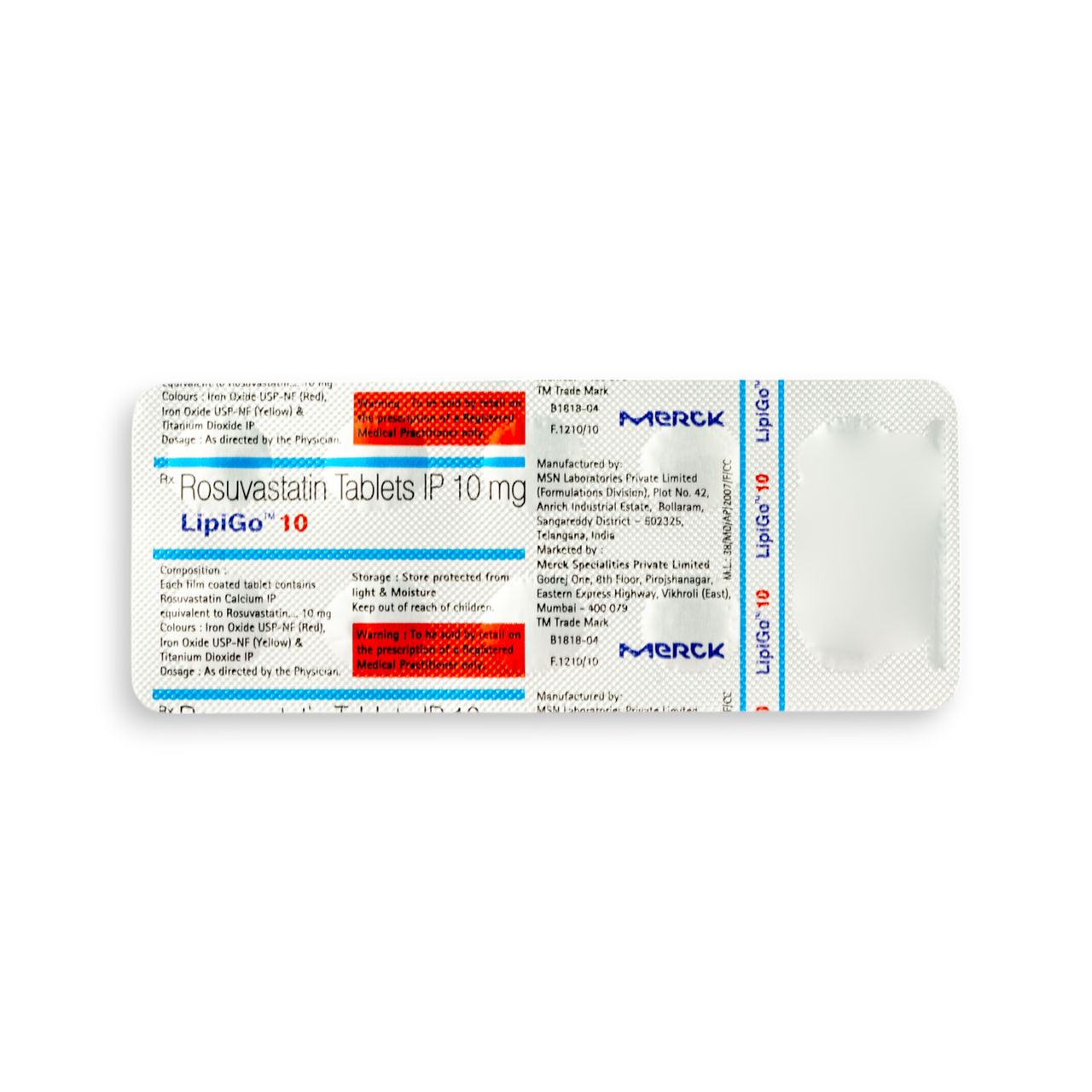 LipiGo 10 Tablets