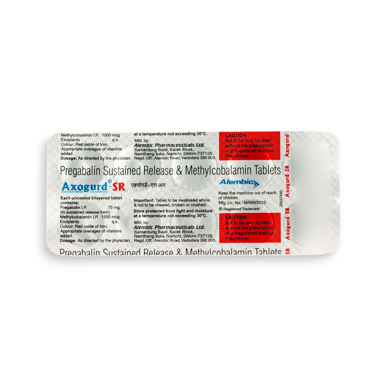 Axogurd SR Tablets