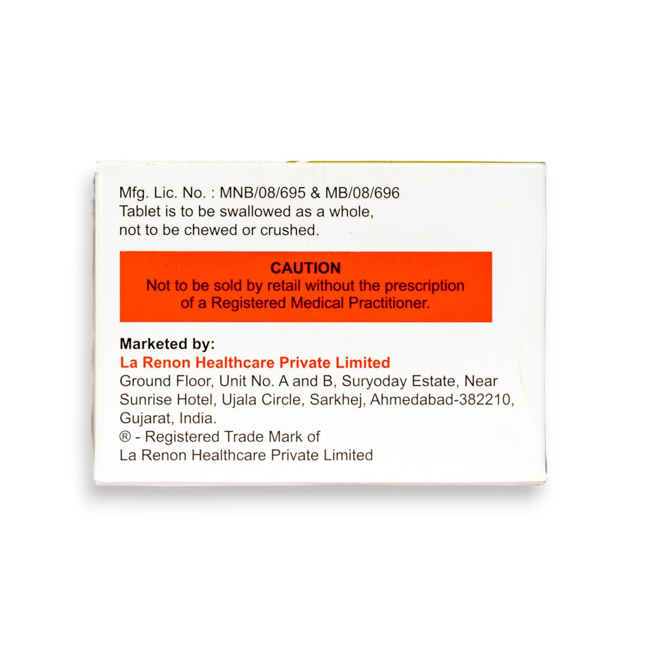 Sobisis EC 500 Tablets