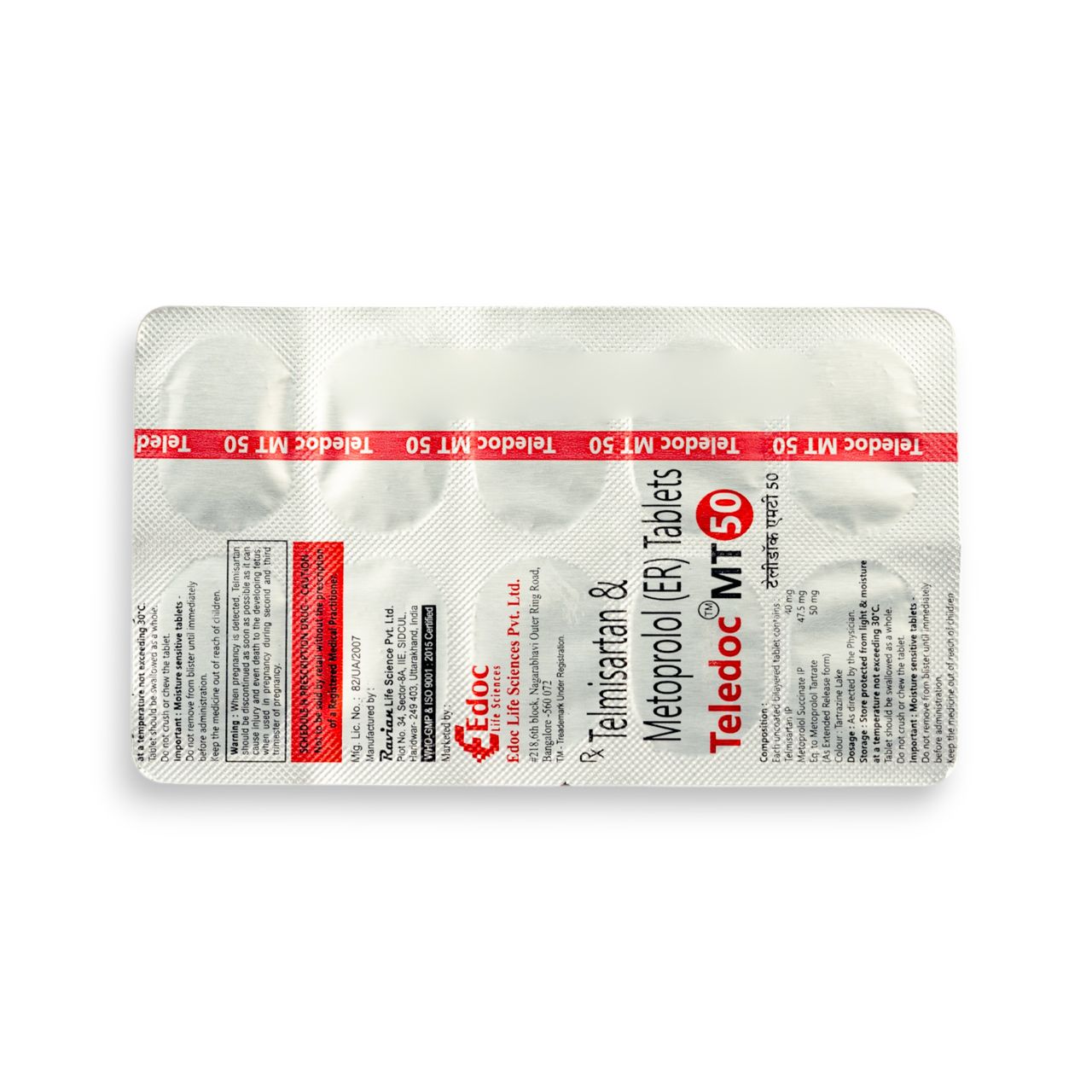 Teledoc MT 50 Tablets ER