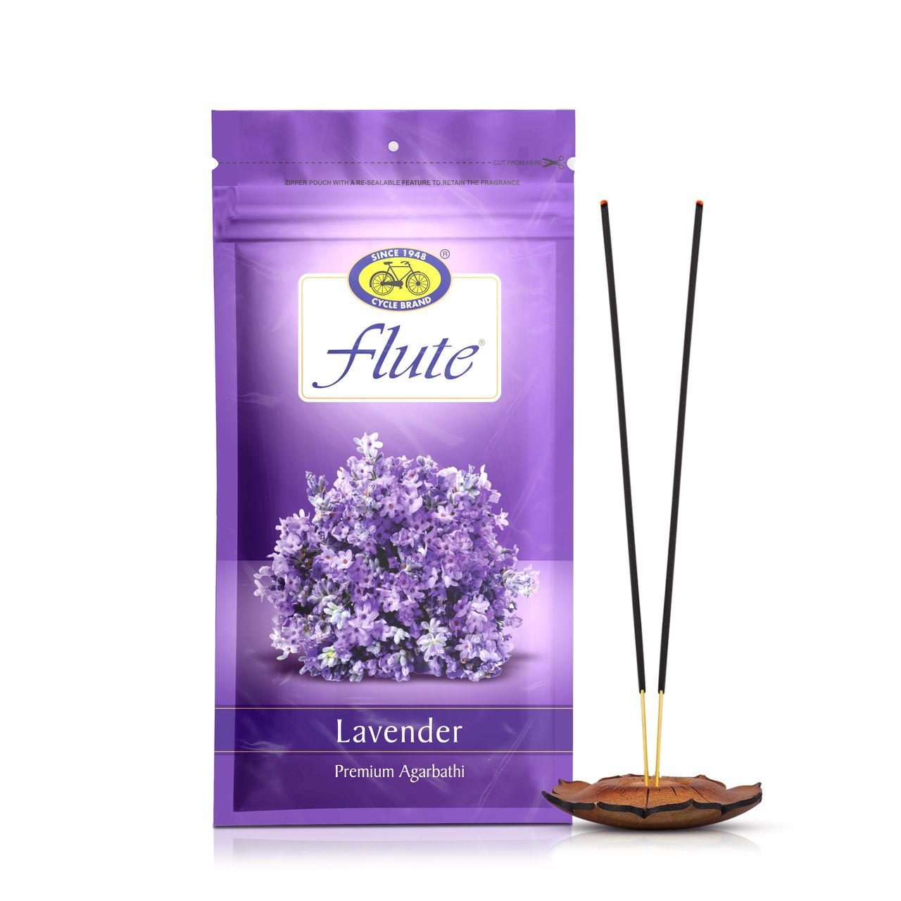 Cycle Pure Flute Agarbatti Lavender Fragrance