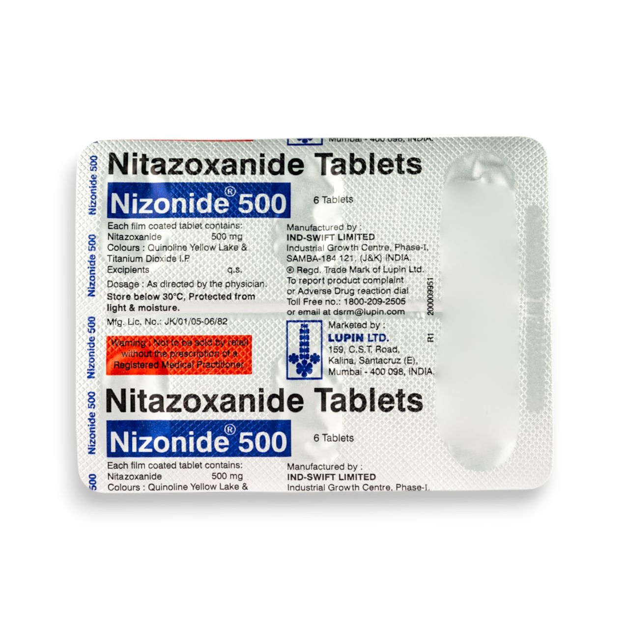 Nizonide 500 Tablets