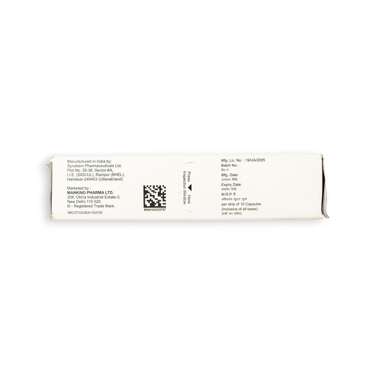Lipikind-CV 10 Capsules