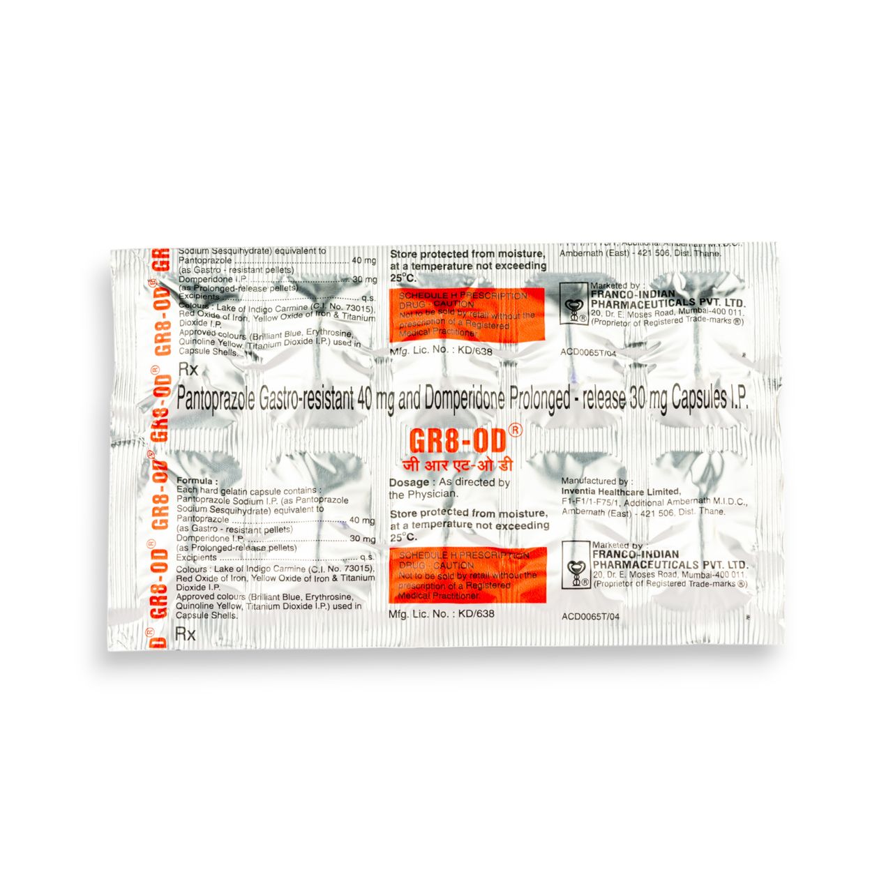 GR8-OD Capsules PR