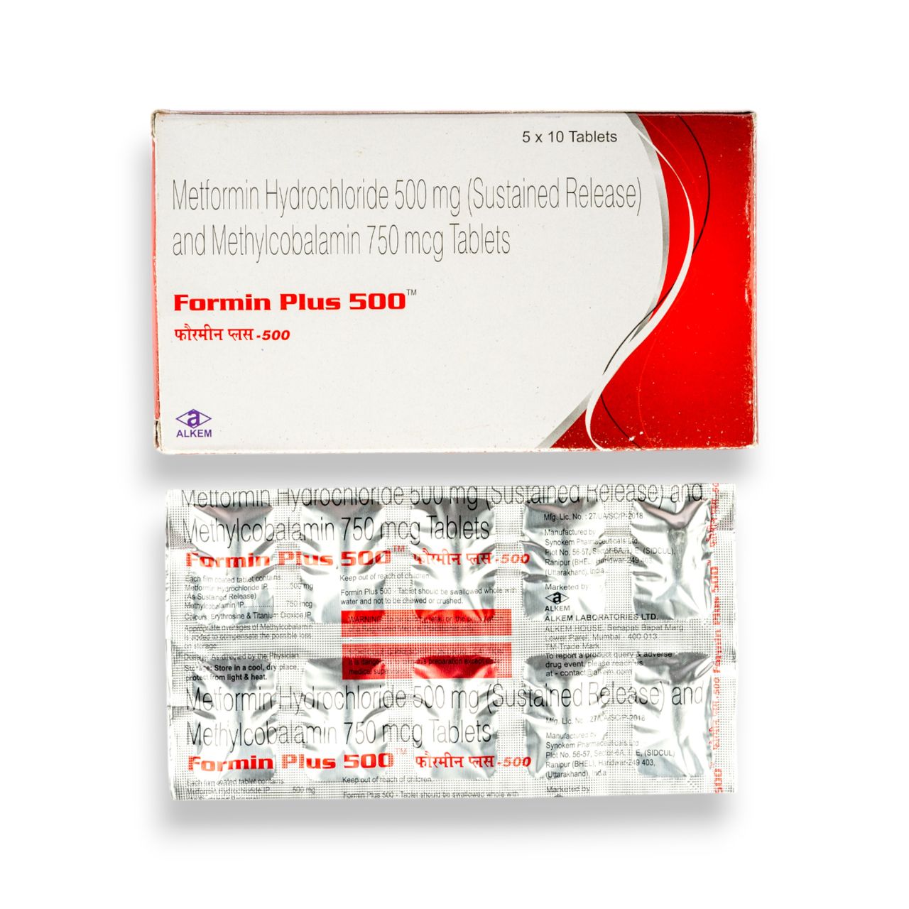 Formin Plus 500 Tablets SR