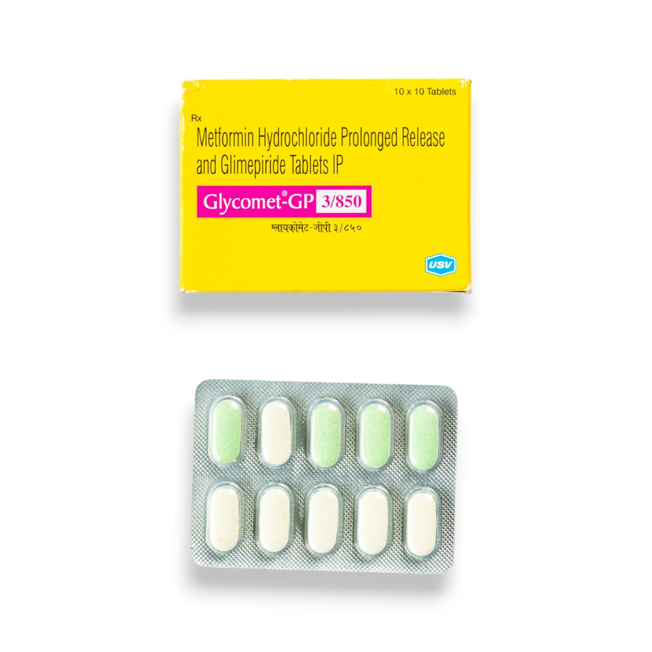 Glycomet-GP 3/850 Tablets PR