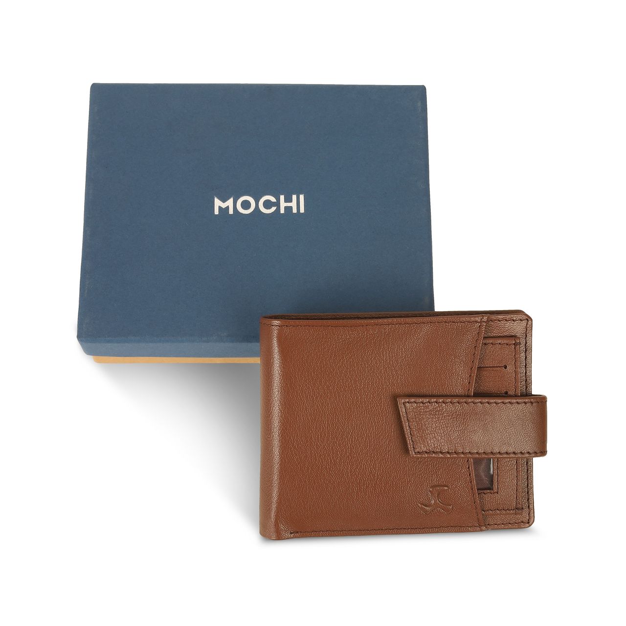 Mochi Men's Genuine Leather Wallet | 21-67-23 | Tan