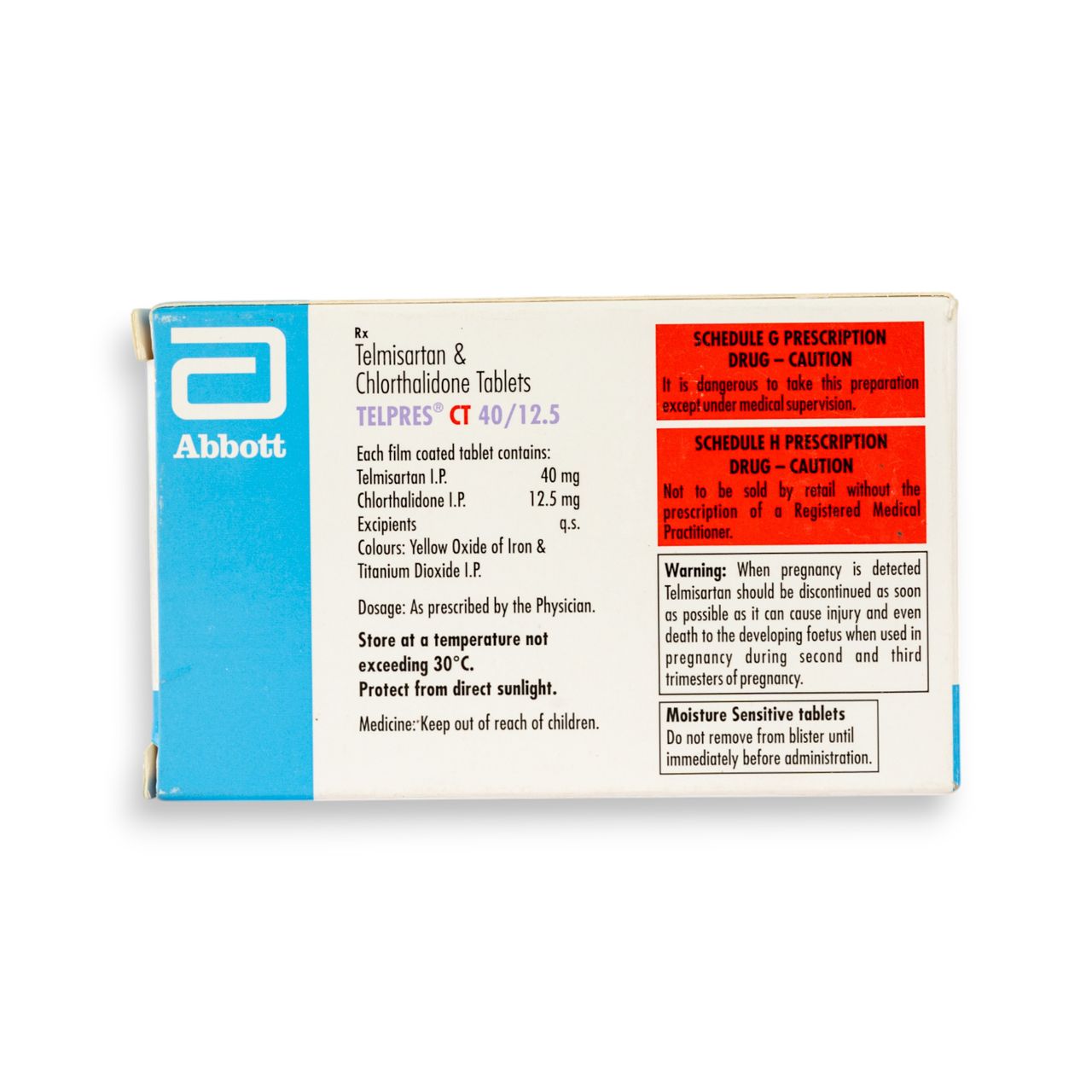Telpres CT 40/12.5 Tablets