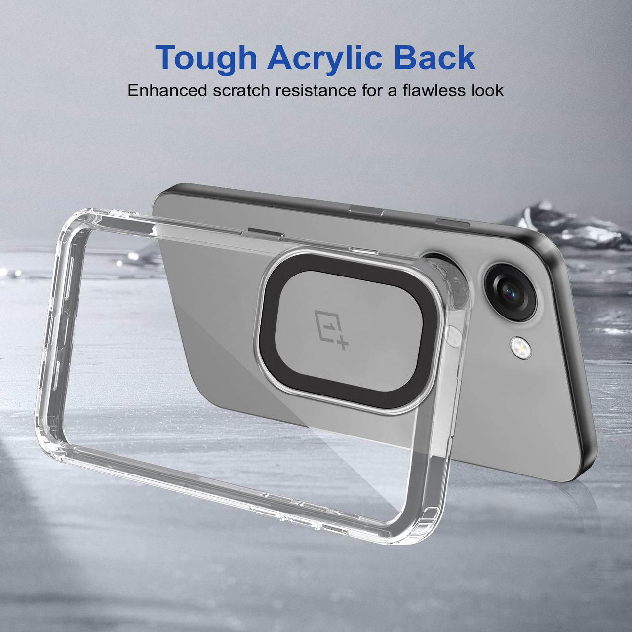 Zapcase Back Cover for OnePlus Nord 3 5G | Space-Clear