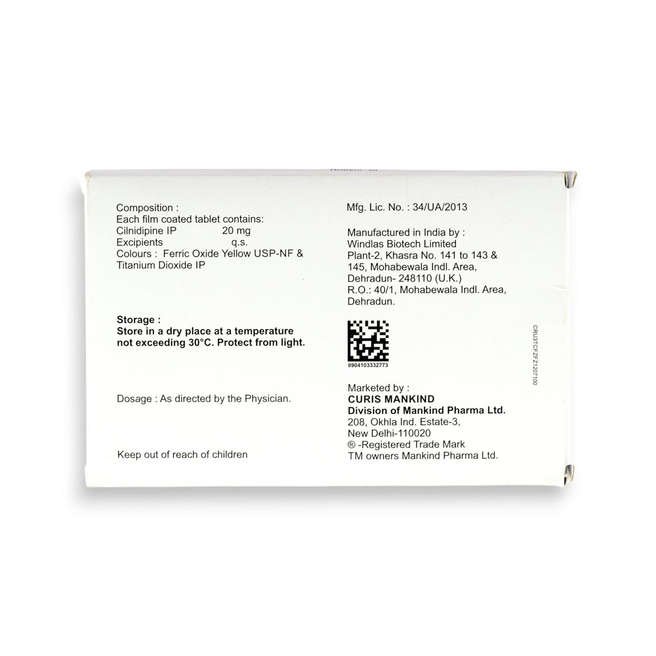Cilaheart-20 Tablets