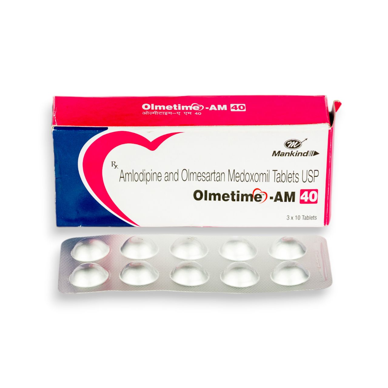 Olmetime-AM 40 Tablets