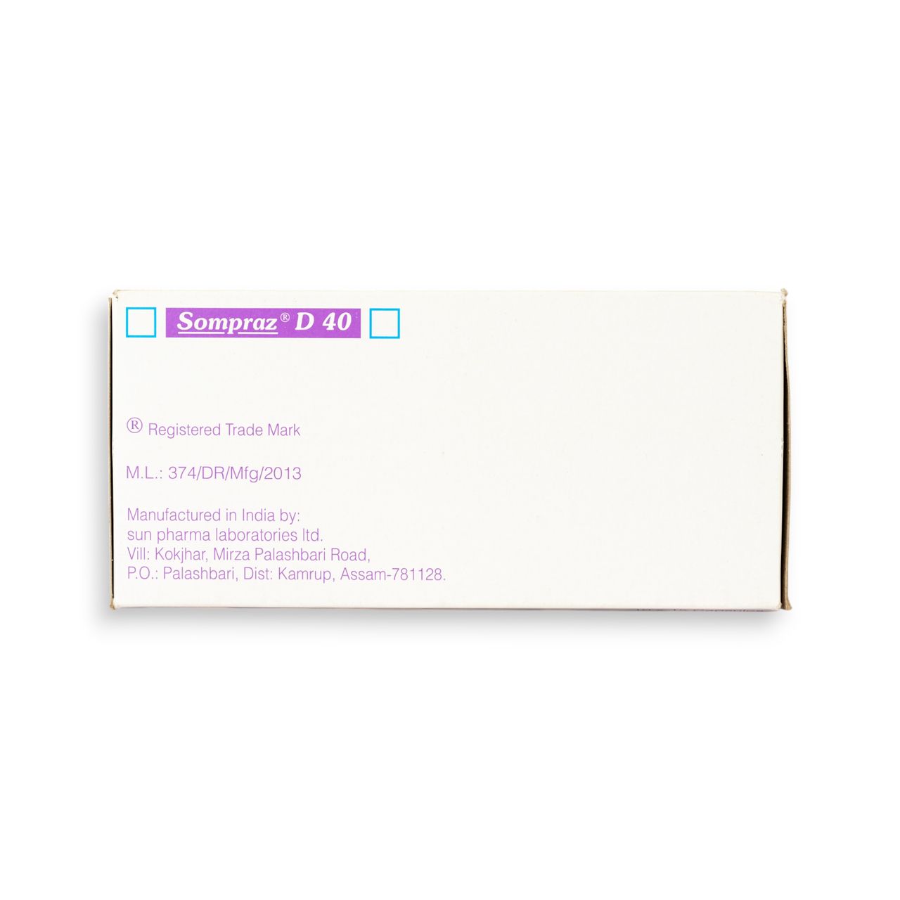 Sompraz D 40 Capsule SR