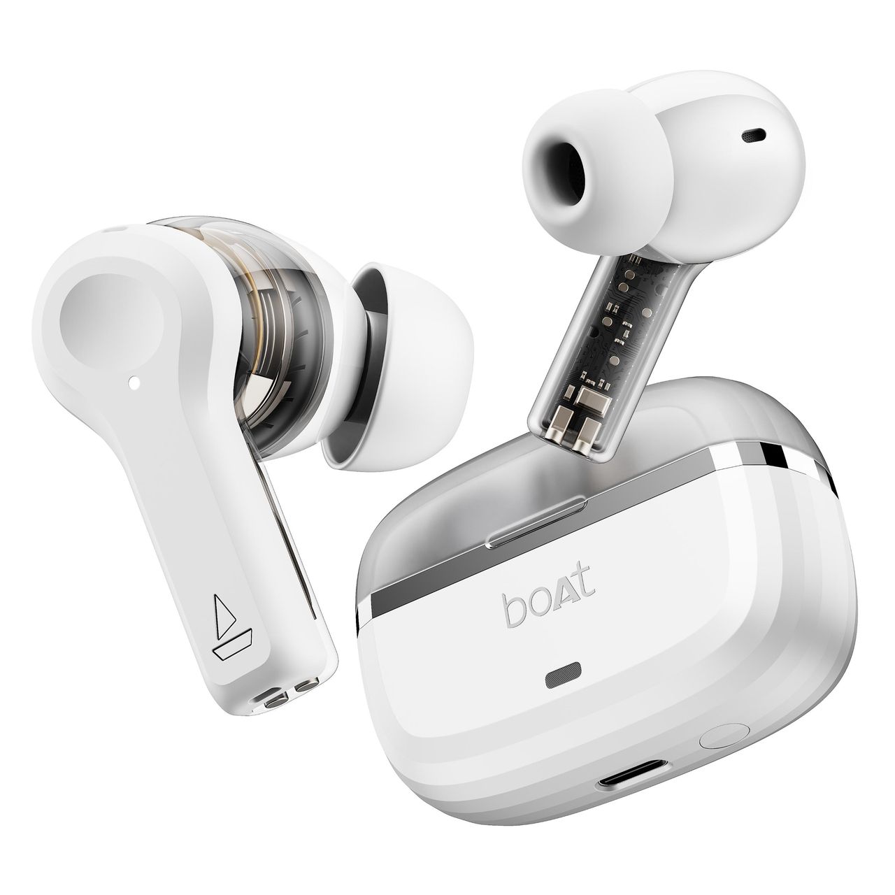 boAt Nirvana Space With 360 Spatial Audio, Anc(~32Db), 100Hrs Playback, Asap Charge
