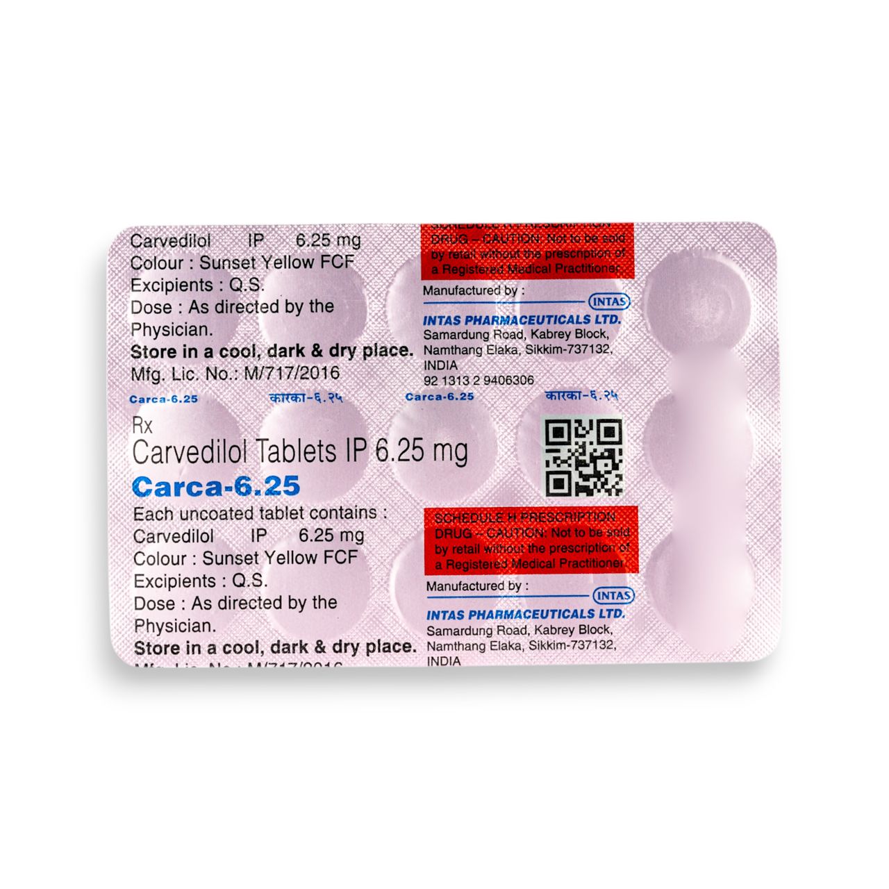 Carca-6.25 Tablets