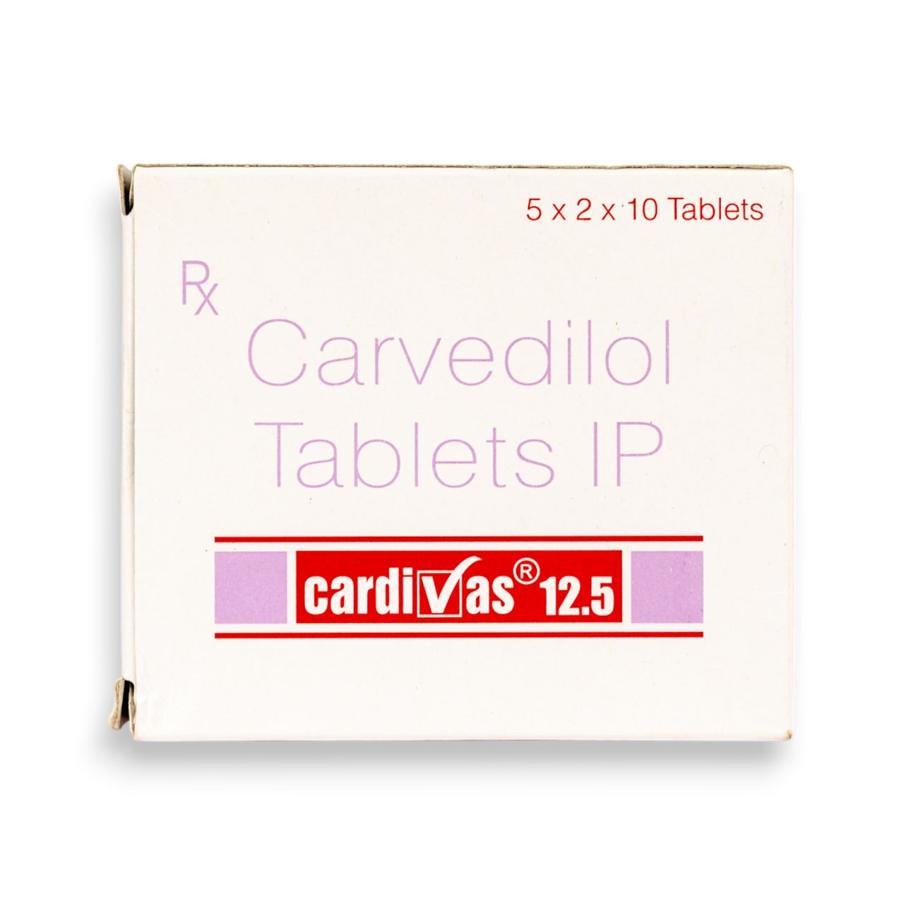 Cardivas 12.5 Tablets