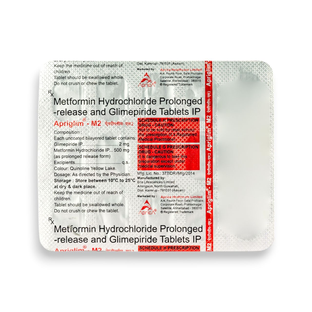Apriglim - M2 Tablets PR