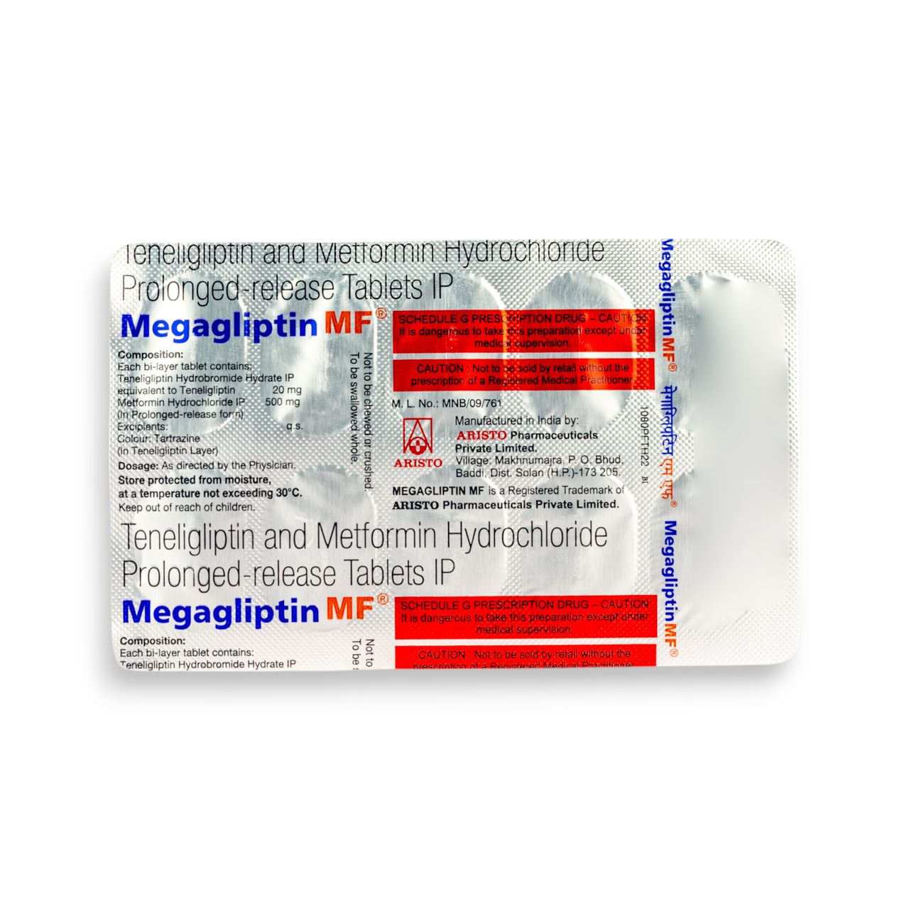 Megagliptin MF Tablets PR