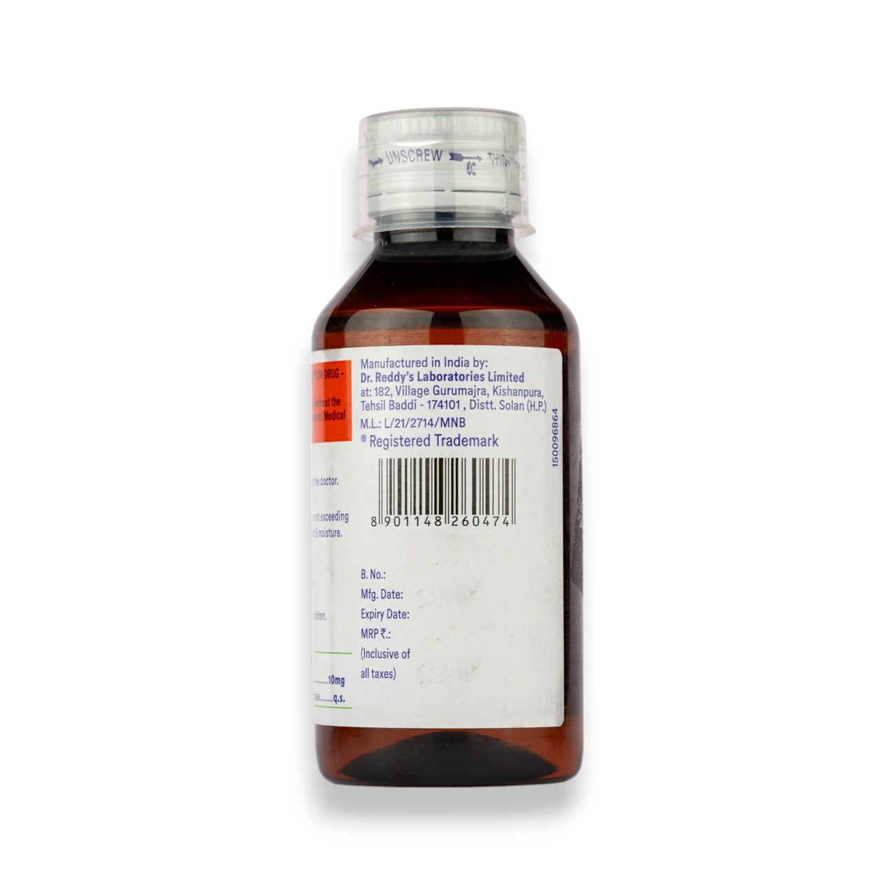 Atarax Delicious Strawberry Flavour  Syrup