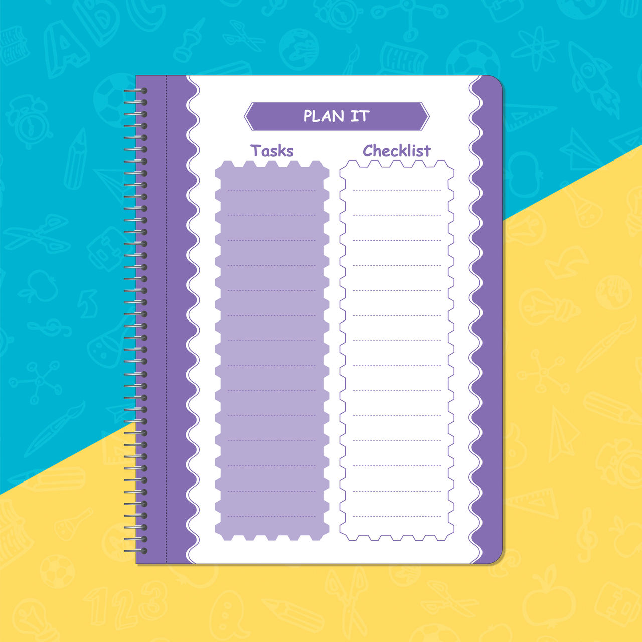 Apsara Spiral Notebook 1 Subject 24 x 18 160Pages Unruled 60gsm (Covers May Differ)