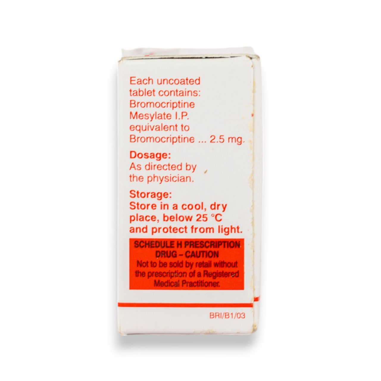 Brom 2.5mg Tablets
