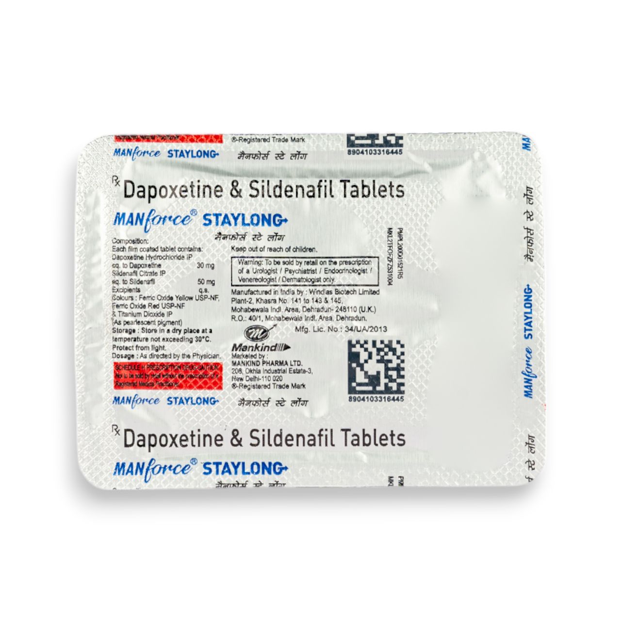 MANforce STAYLONG Tablet