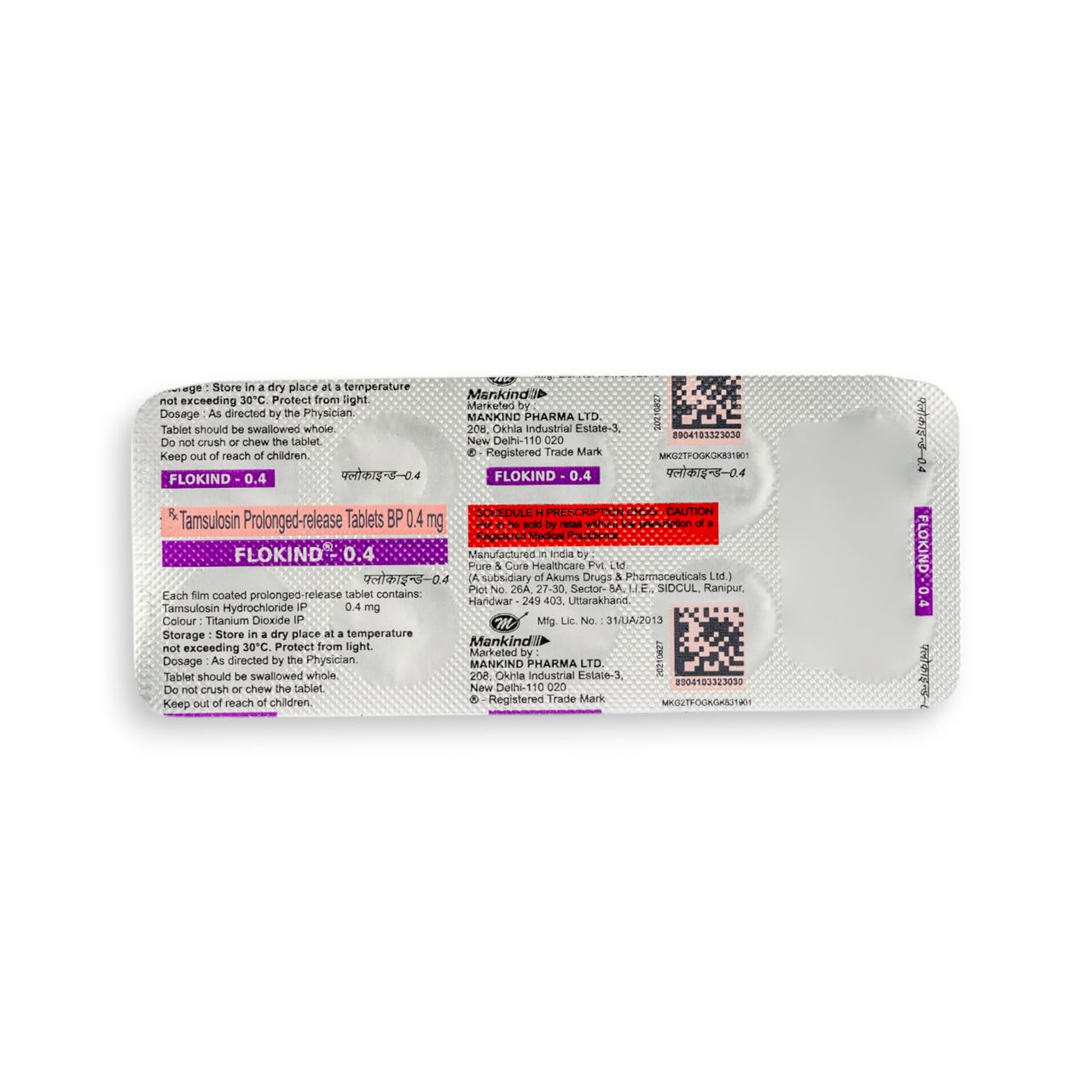 Flokind-0.4 Tablets PR