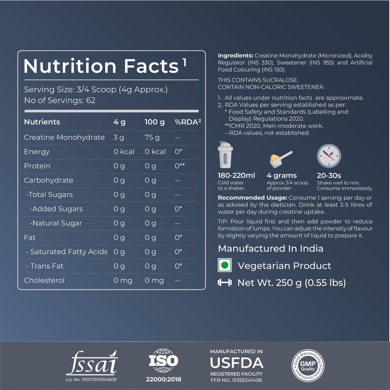 Nutrabay Gold Micronized Creatine Cola
