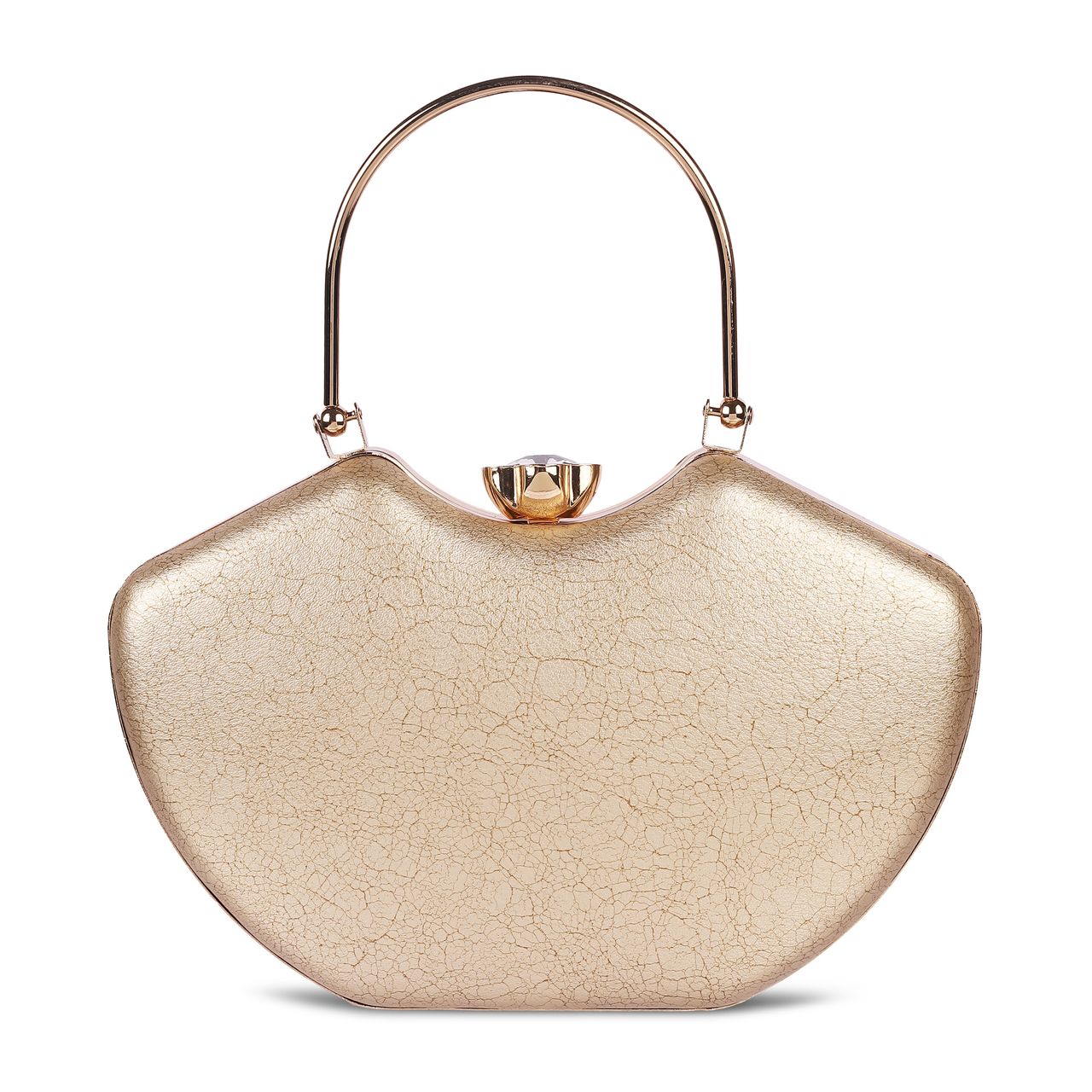 Mochi Women's Evening Clutch | 38-140-15 | Gold