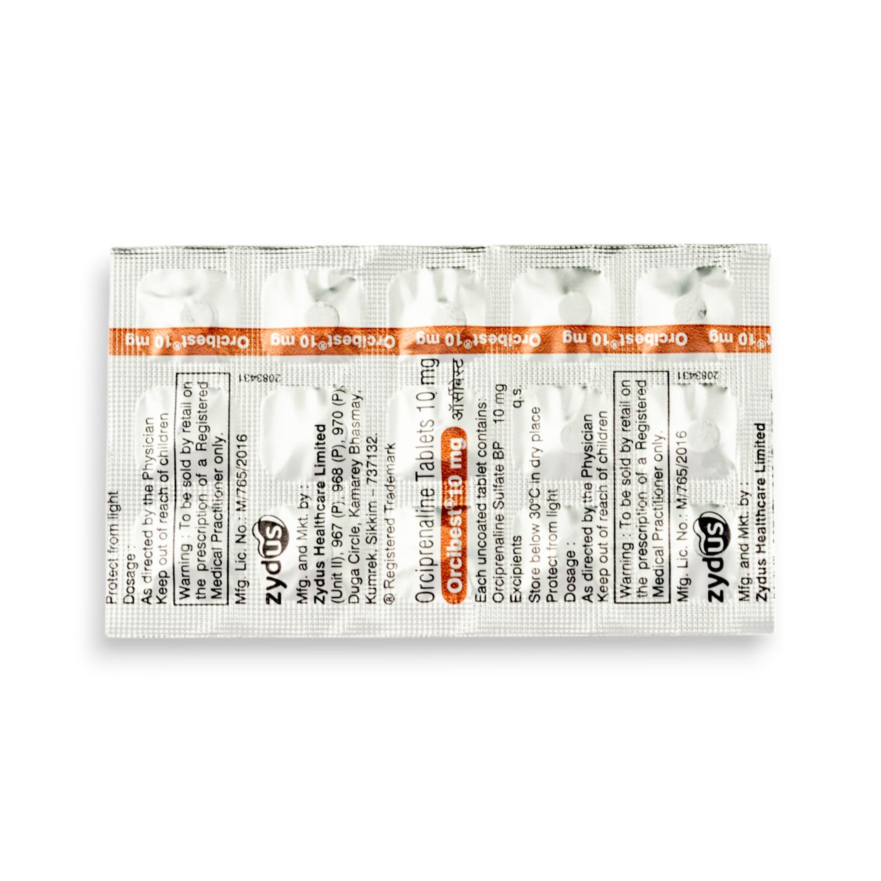 Orcibest 10mg Tablets