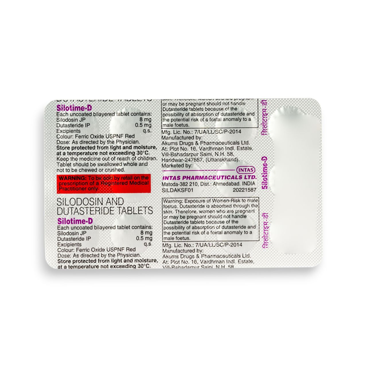 Silotime D Tablets