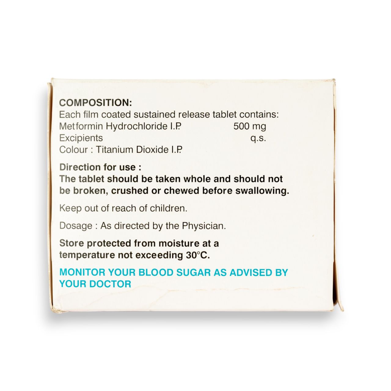 Gluconorm SR 500 Tablets