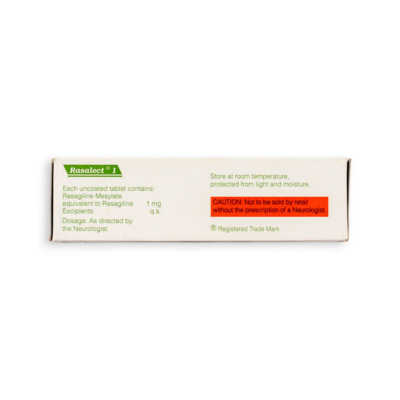 Rasalect 1 Tablets