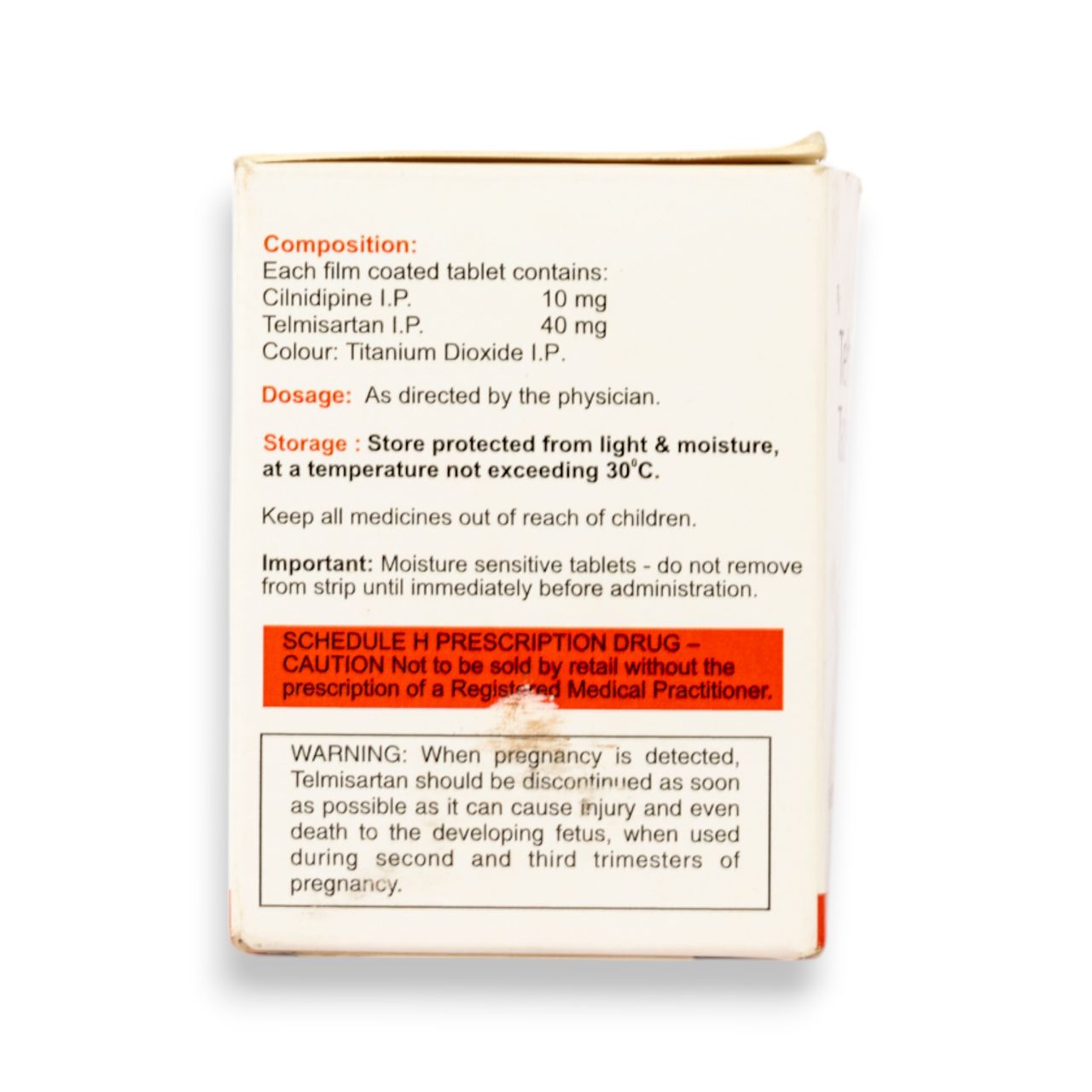 Telma LN 40 Tablets