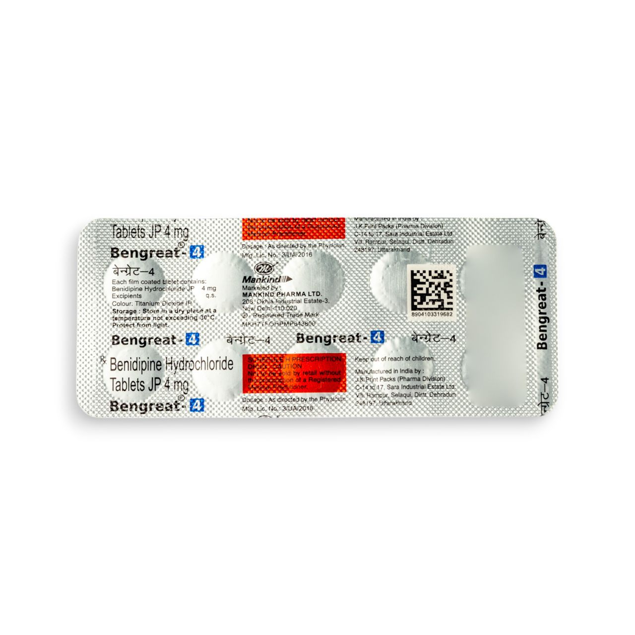 Bengreat-4 Tablets