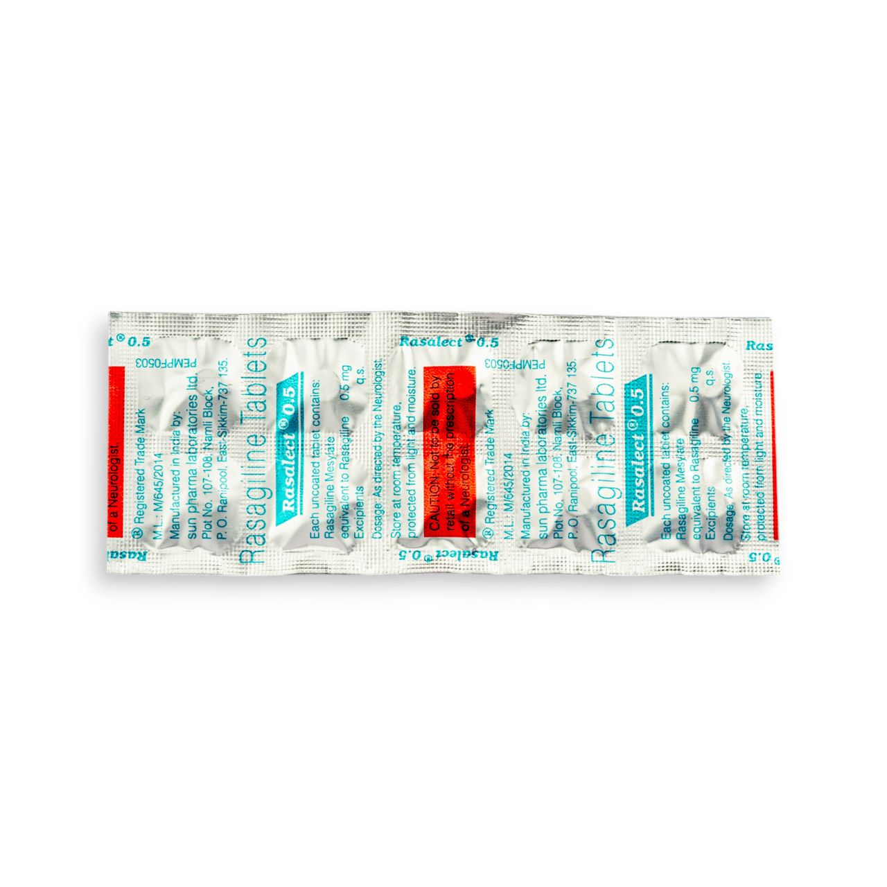 Rasalect 0.5 Tablets