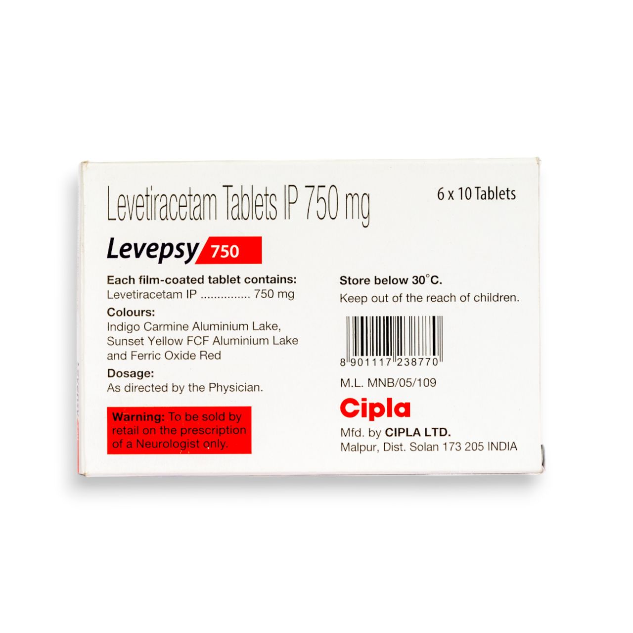 Levepsy 750 Tablets