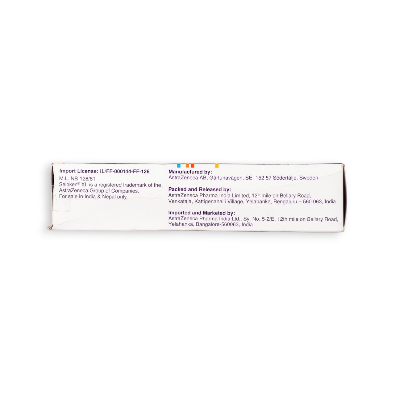 Seloken Xl 25Mg Tablets