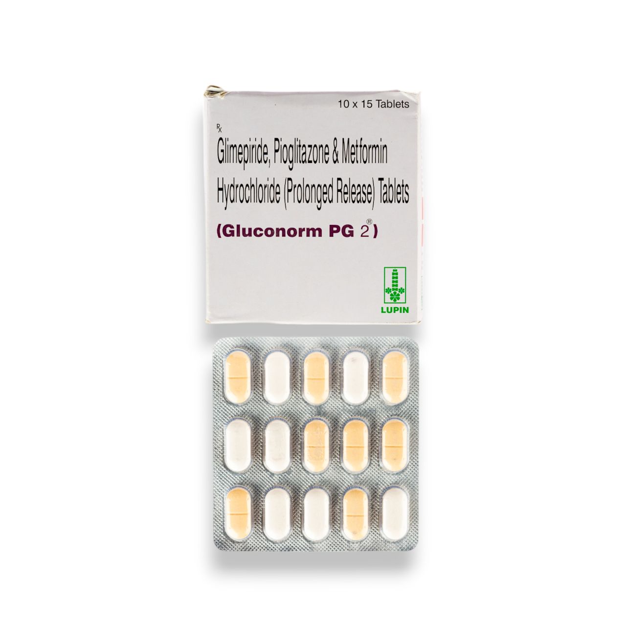 Gluconorm PG 2 Tablets PR