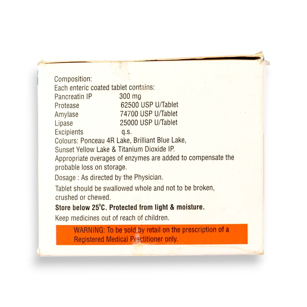 Lupase 25000 Tablets