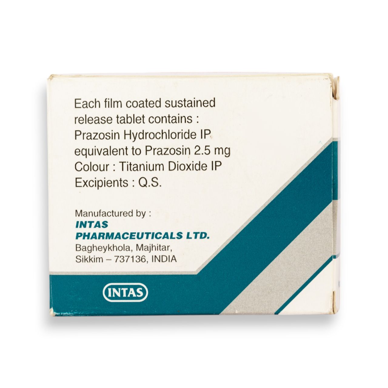 Prazopill XL 2.5 Tablets SR