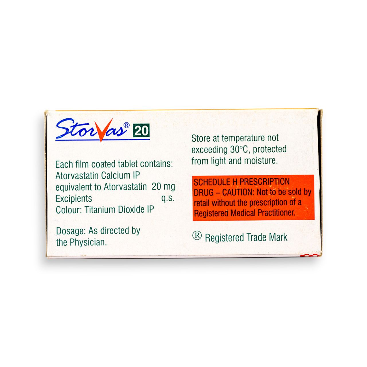 Storvas 20 Tablet