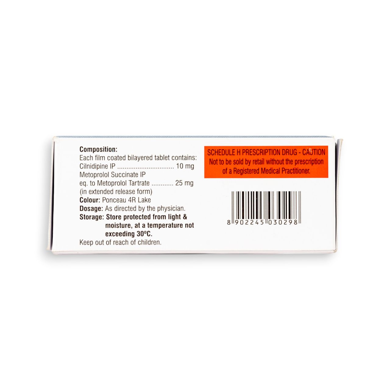 Cilacar-M 10/25 Tablets ER