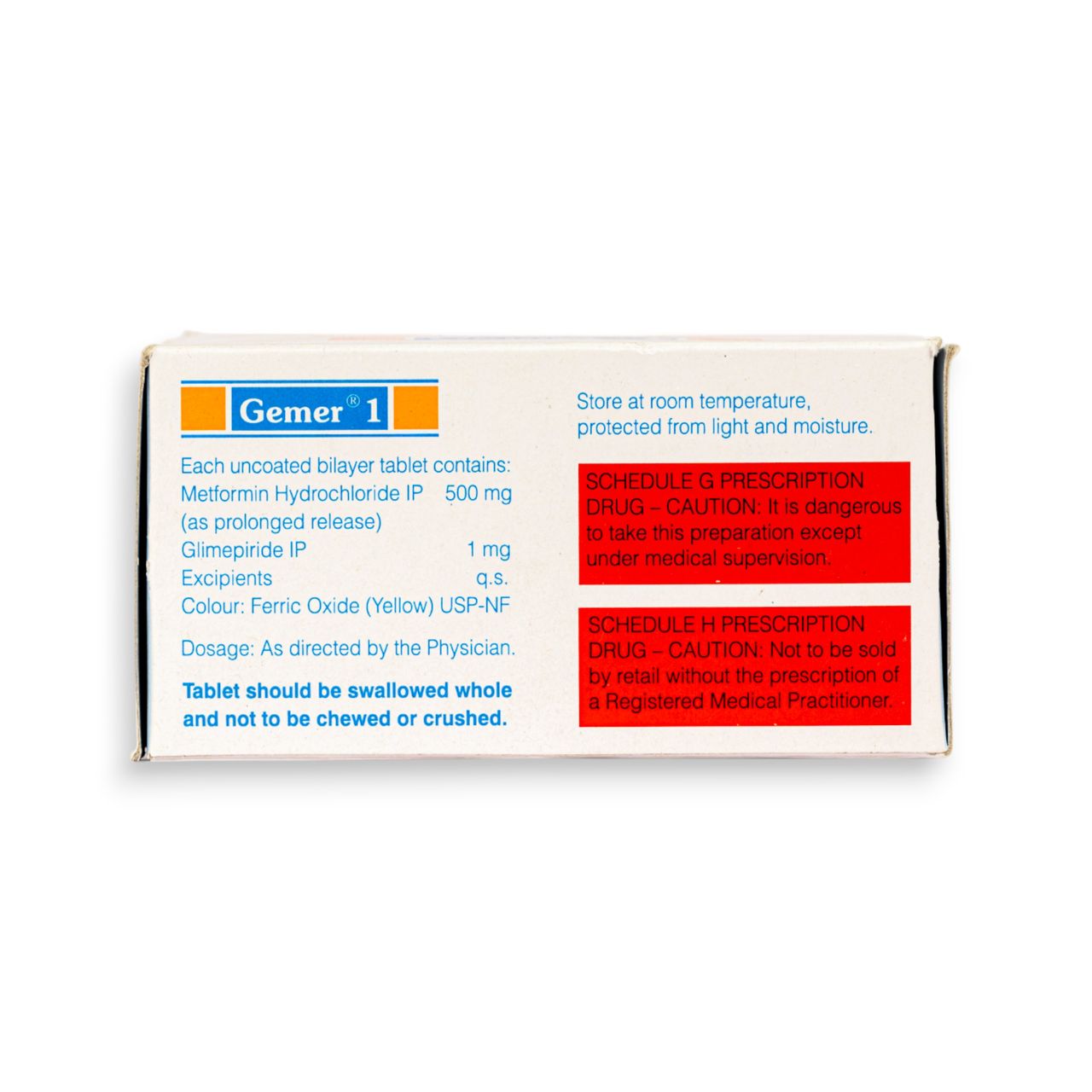 Gemer 1 Tablets PR