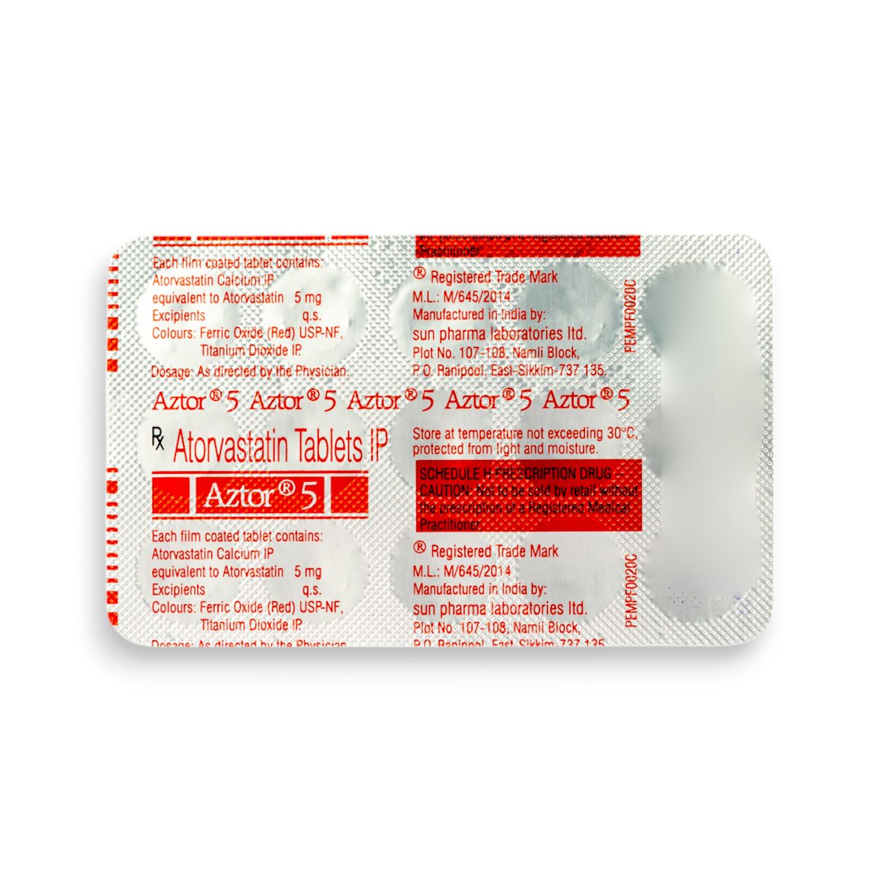 Aztor 5 Tablets