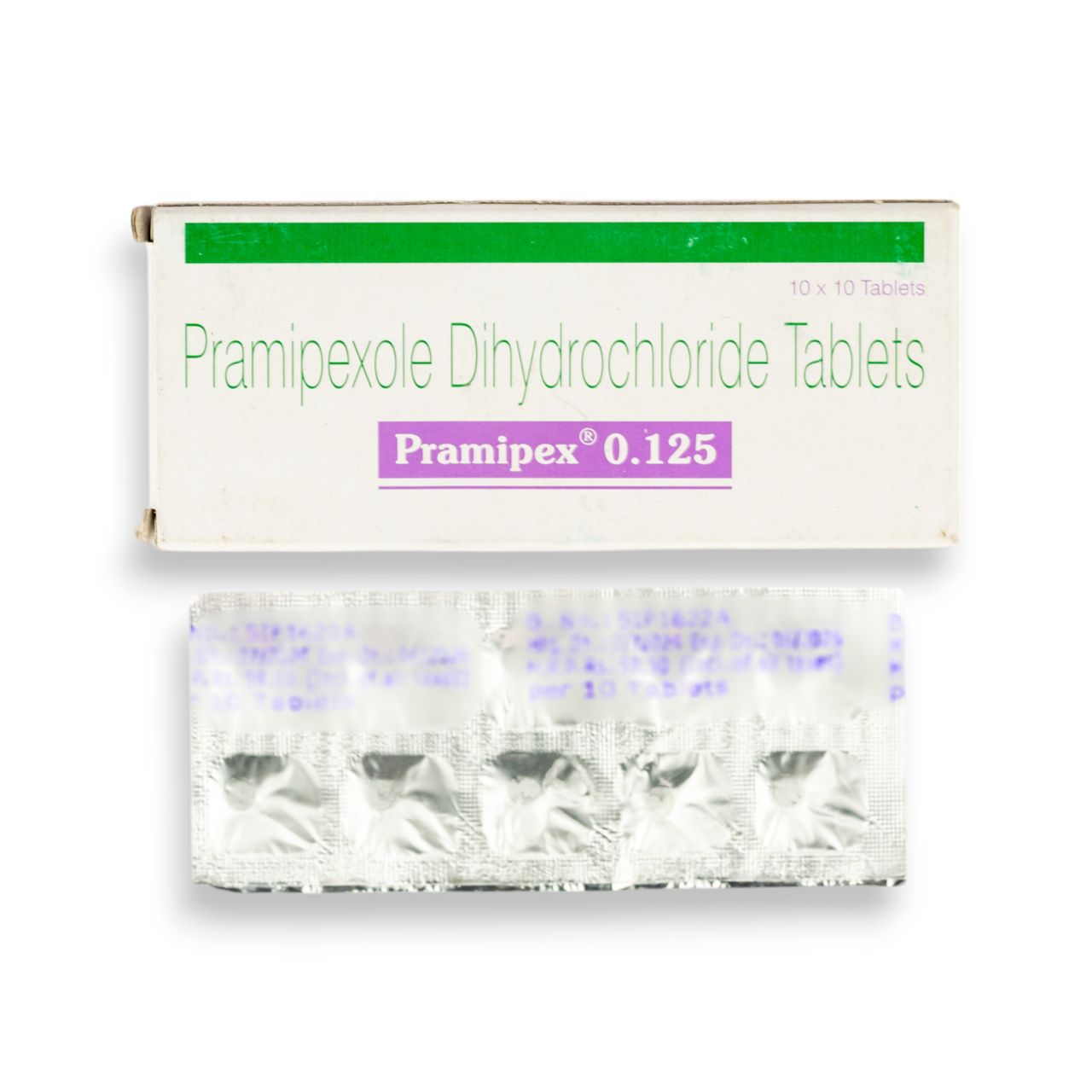 Pramipex 0.125 Tablets