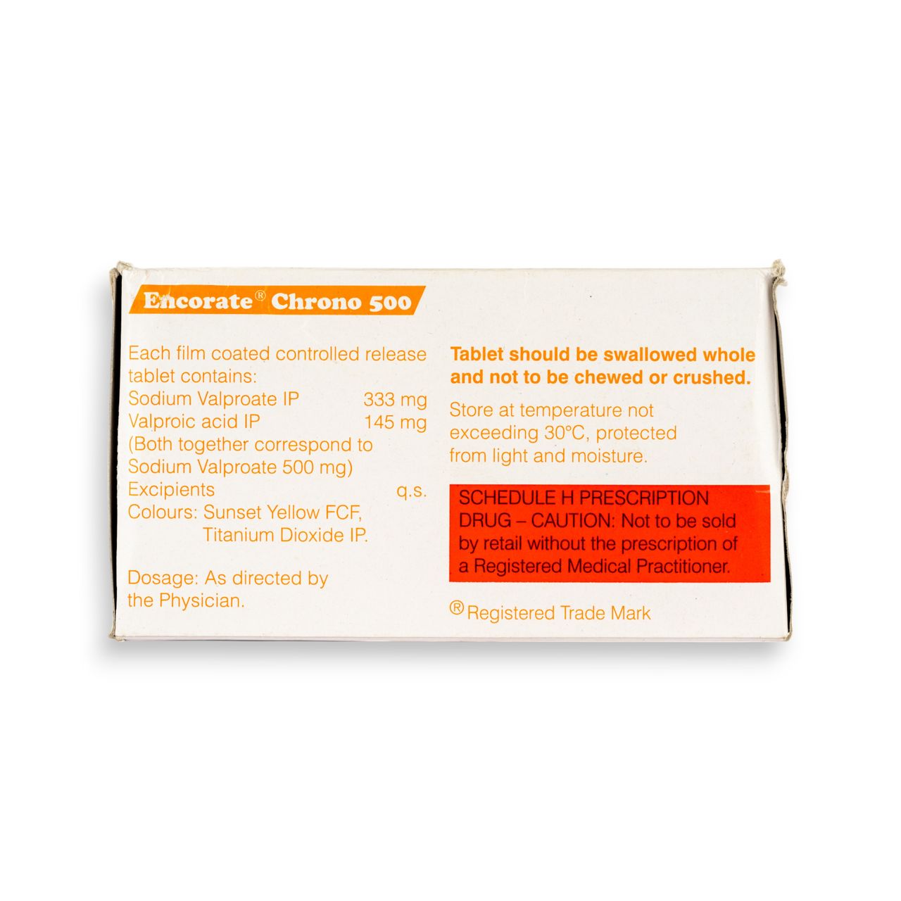 Encorate Chrono 500 Tablets CR